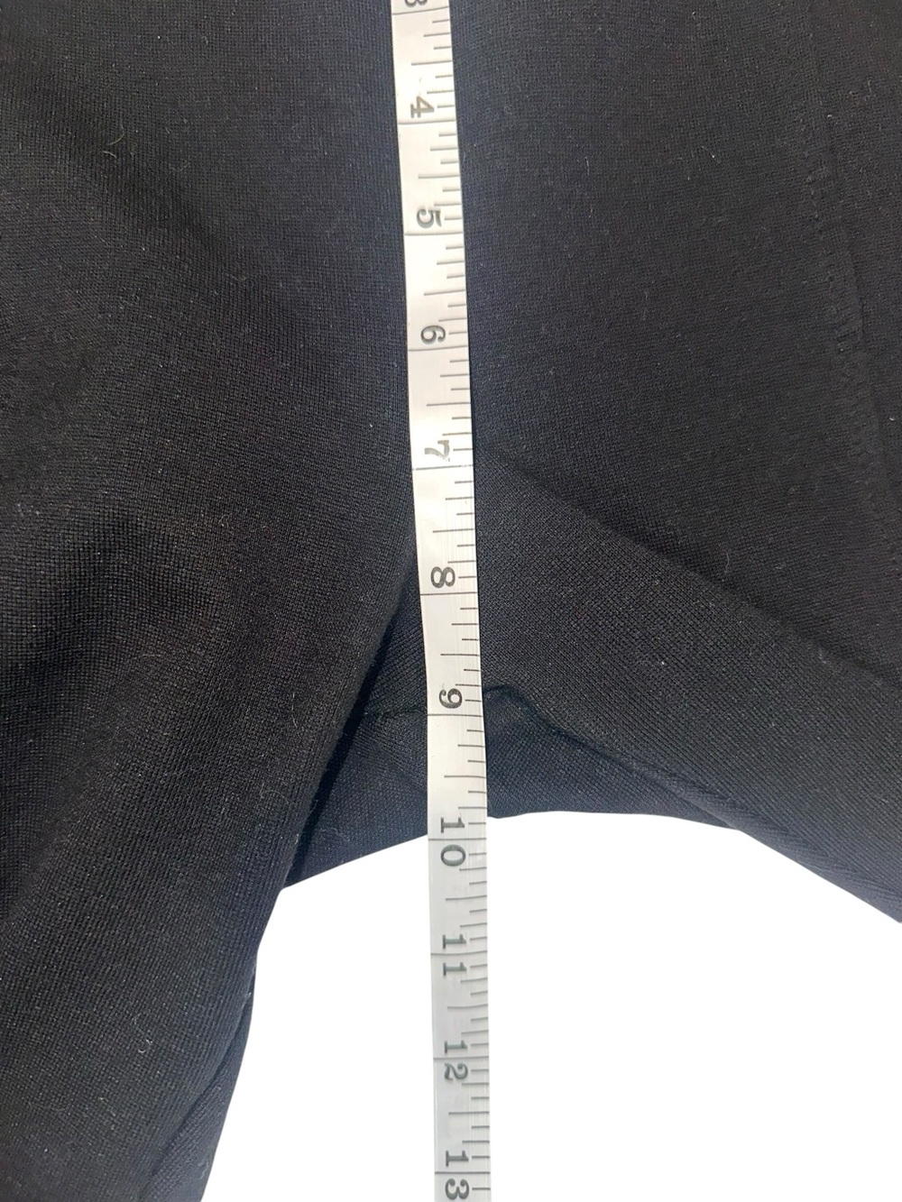 Burberry London Black Mid-Rise Side Zip Leggings Pants US 8 - Picture 6 of 8